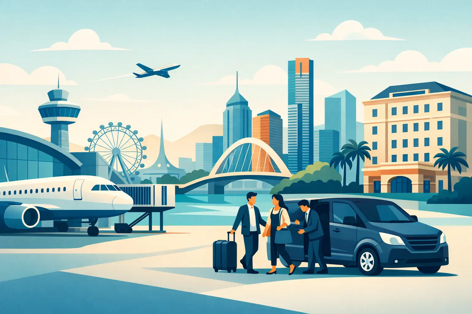 Melbourne Transfers from Airport to Hotel
