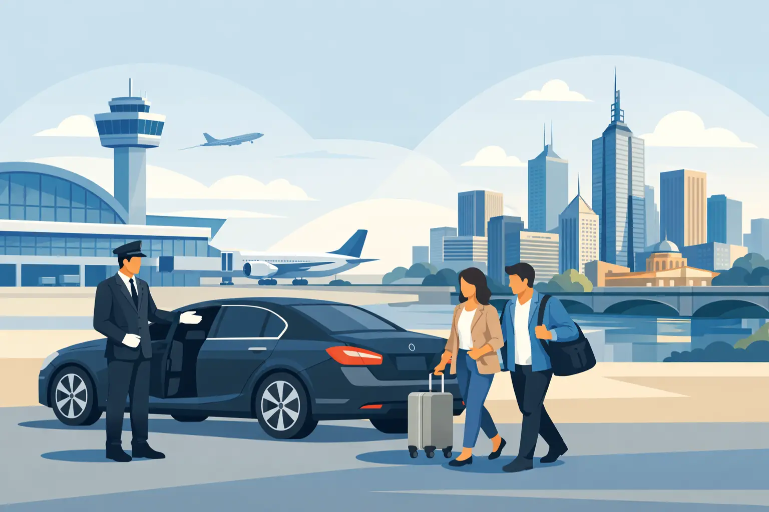 Private Transfers from Melbourne Airport to City