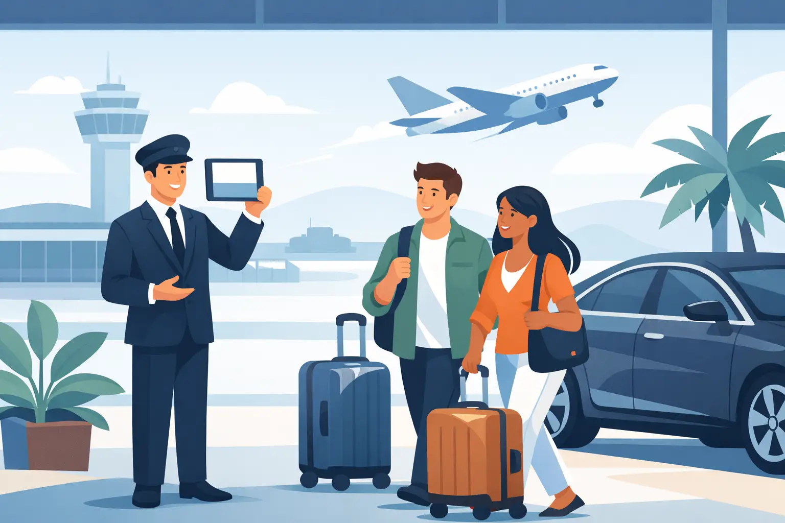 Airport Pickup for International Visitors