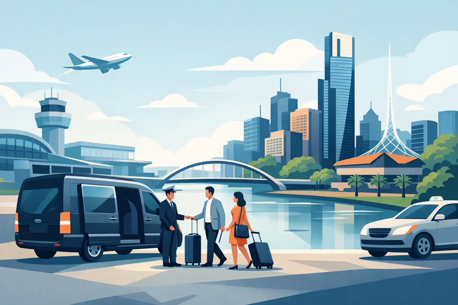 Airport Transfer Southbank Melbourne Done Right