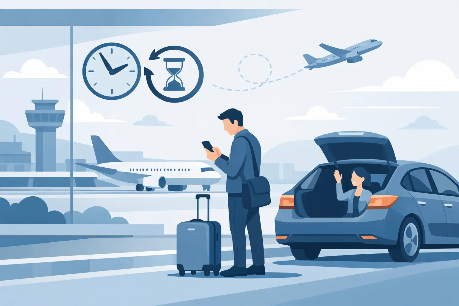 How Flight Delay Pickups Work at Airports