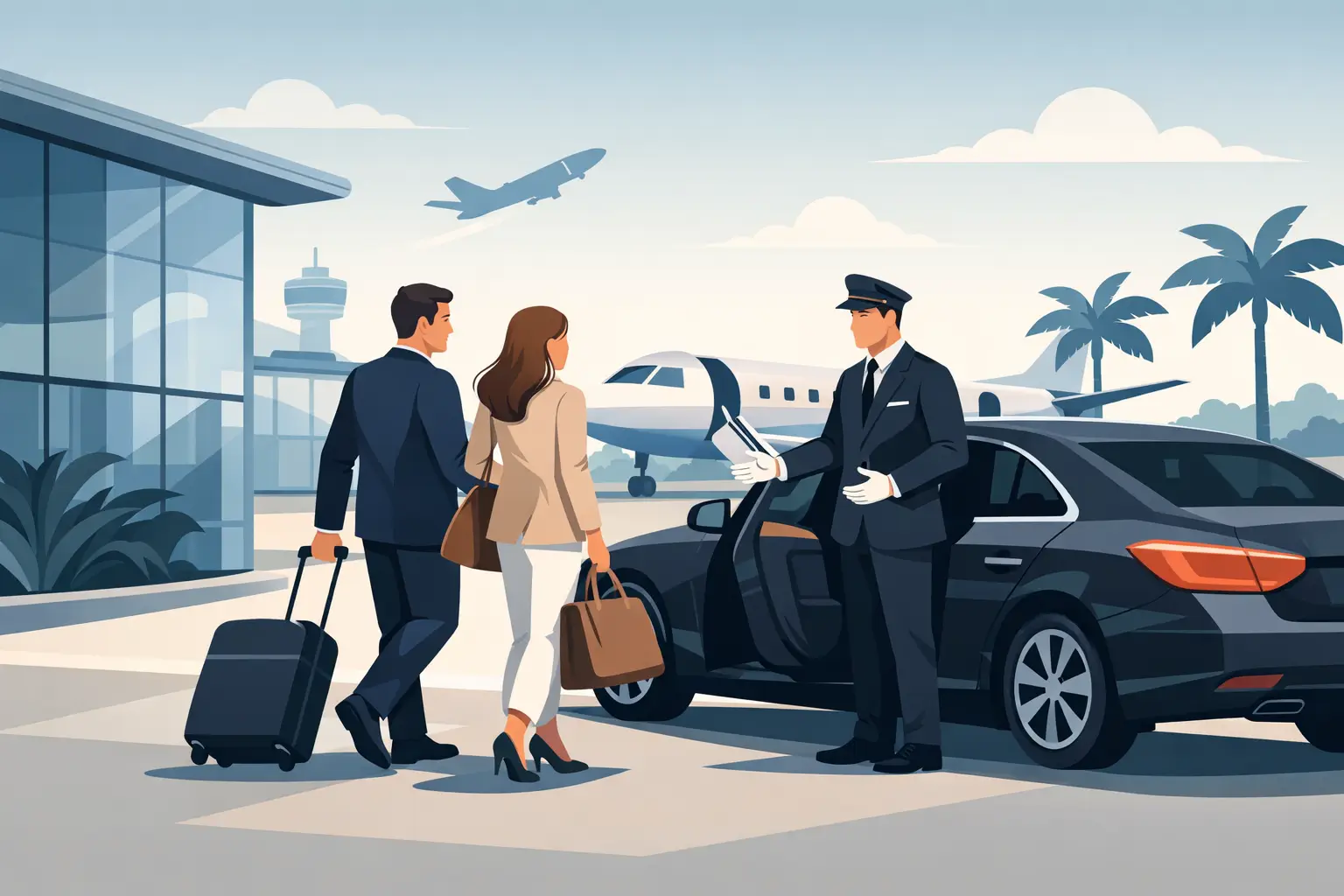VIP Airport Pickup Client Example That Works