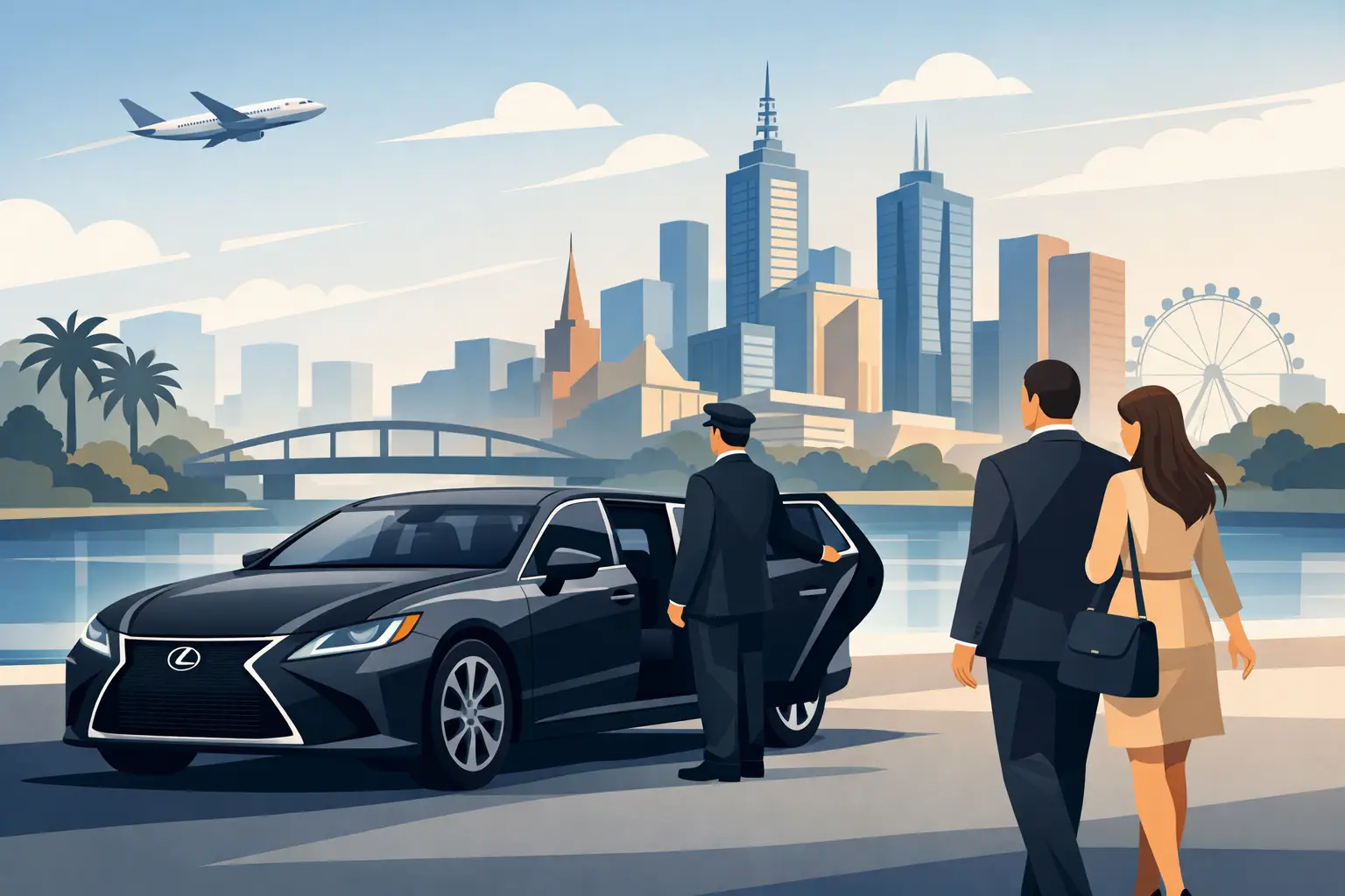 Lexus Chauffeur Car Review for Melbourne Travel