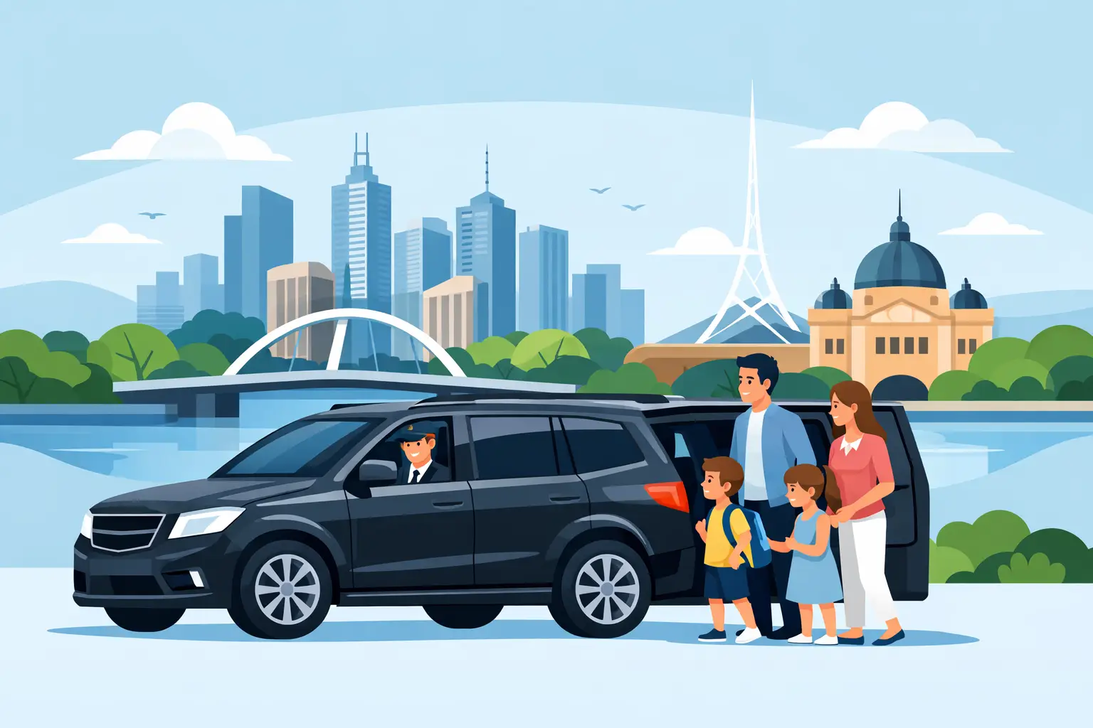 Best Chauffeur Cars for Families in Melbourne