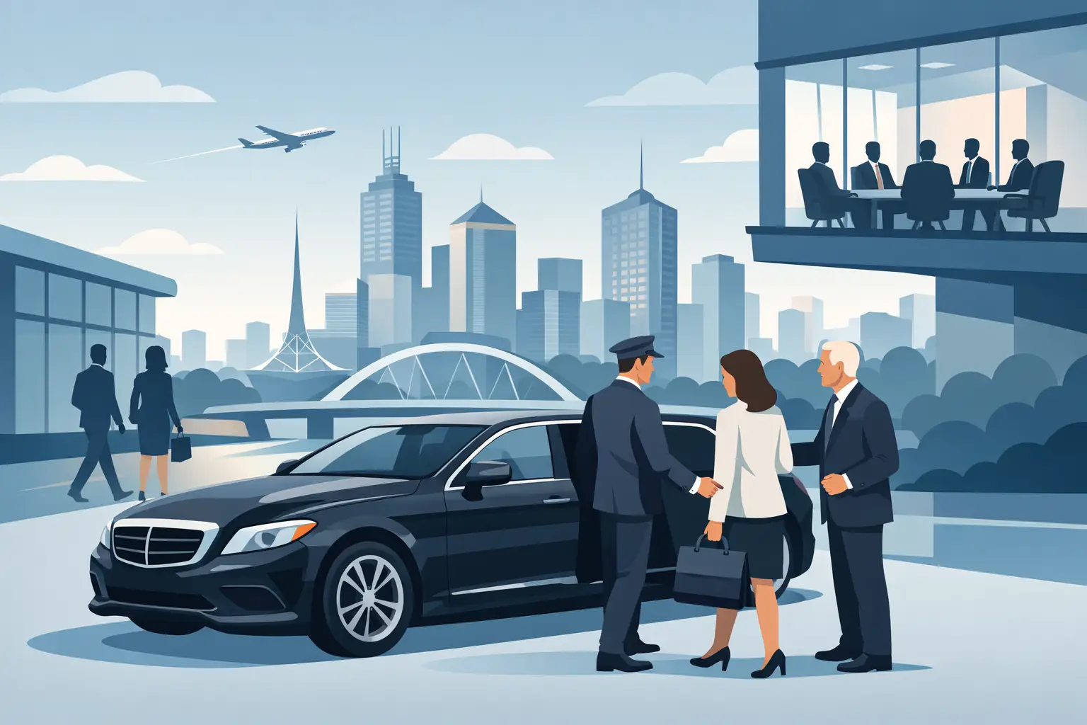 Executive Transport for Board Meetings in Melbourne