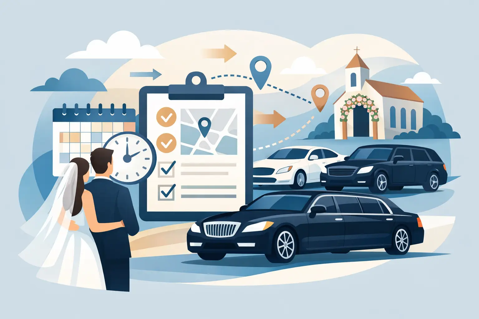 How to Plan VIP Wedding Car Logistics Well