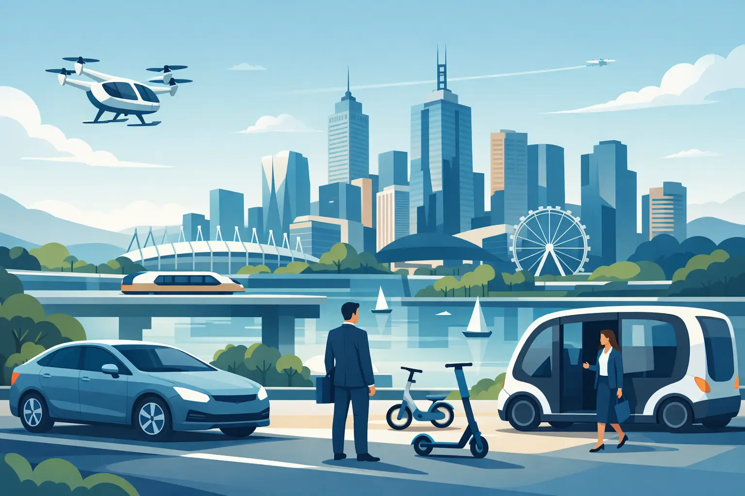 The Future of Corporate Mobility in Melbourne