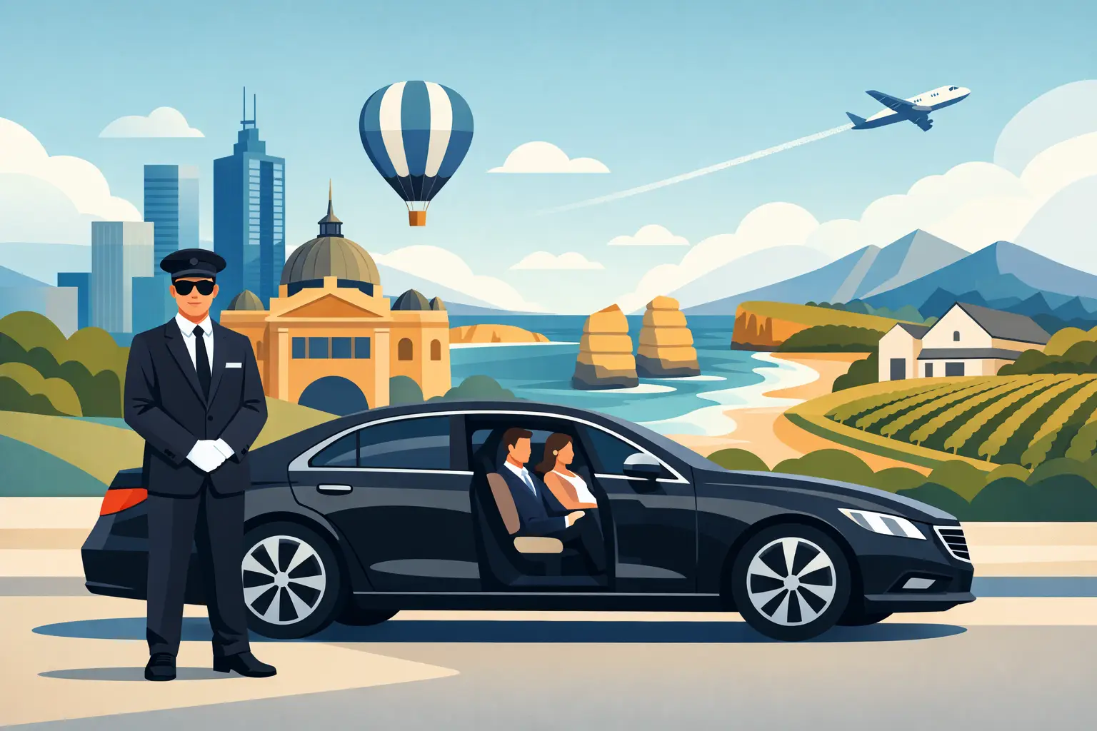 Chauffeur Driven Tours Across Victoria in Style