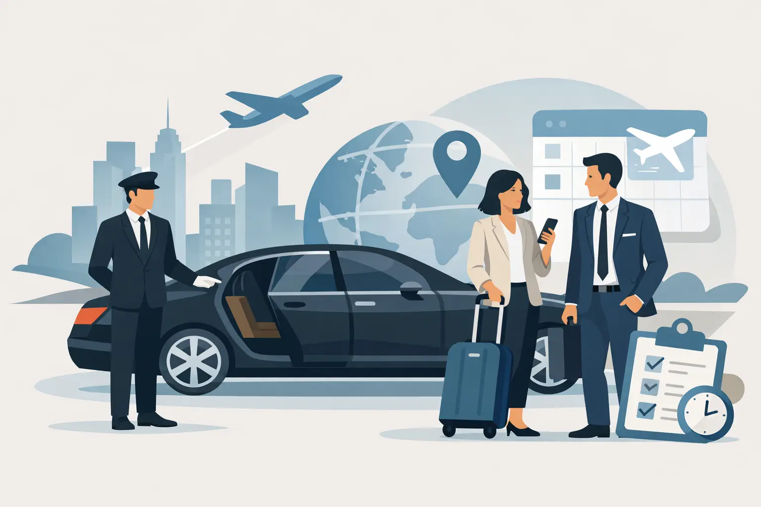 How to Organise Corporate Travel with Chauffeur