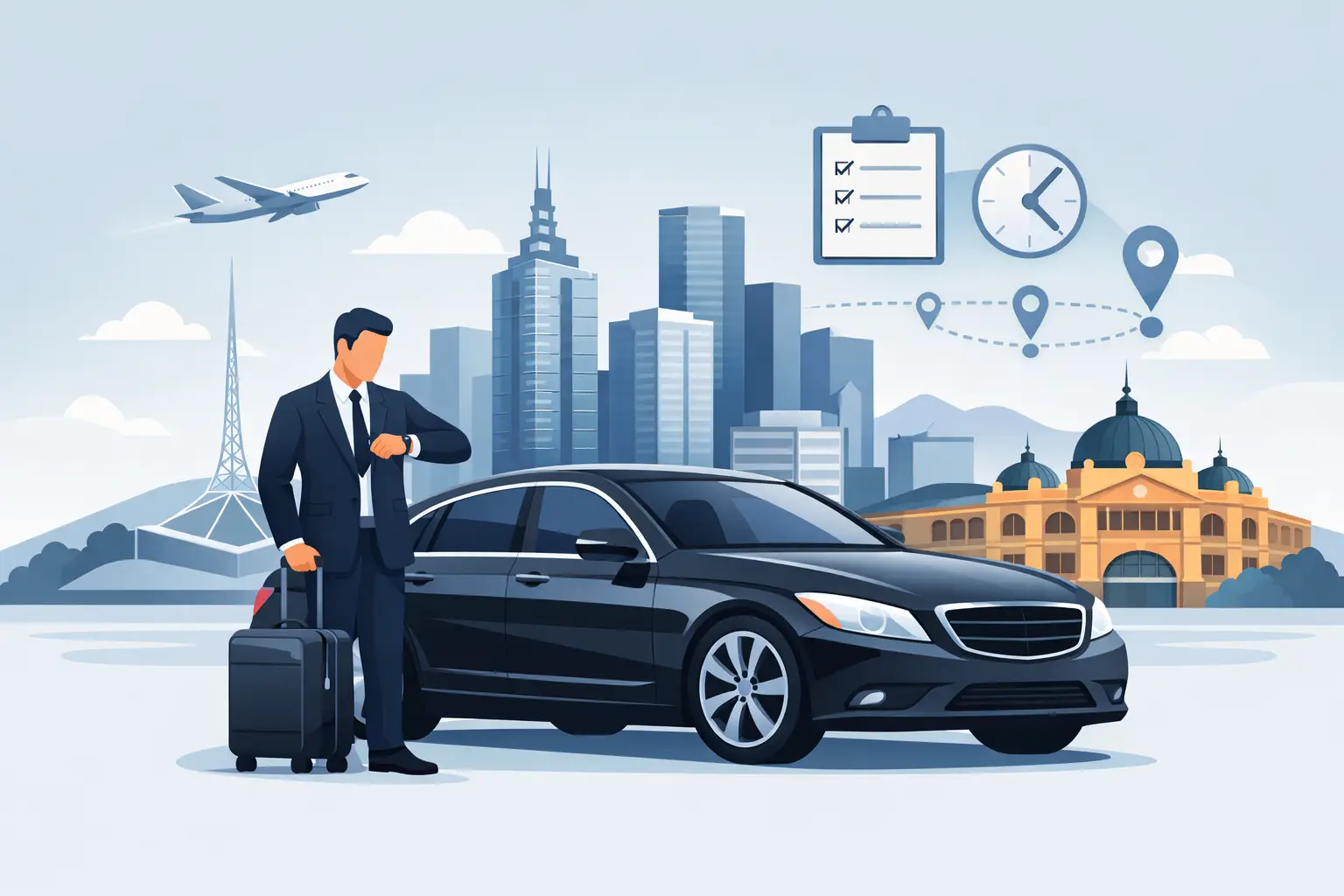 Melbourne Corporate Car Hire That Runs to Plan