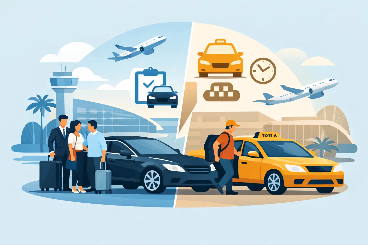 Private Transfer vs Taxi Airport - Which Suits You?