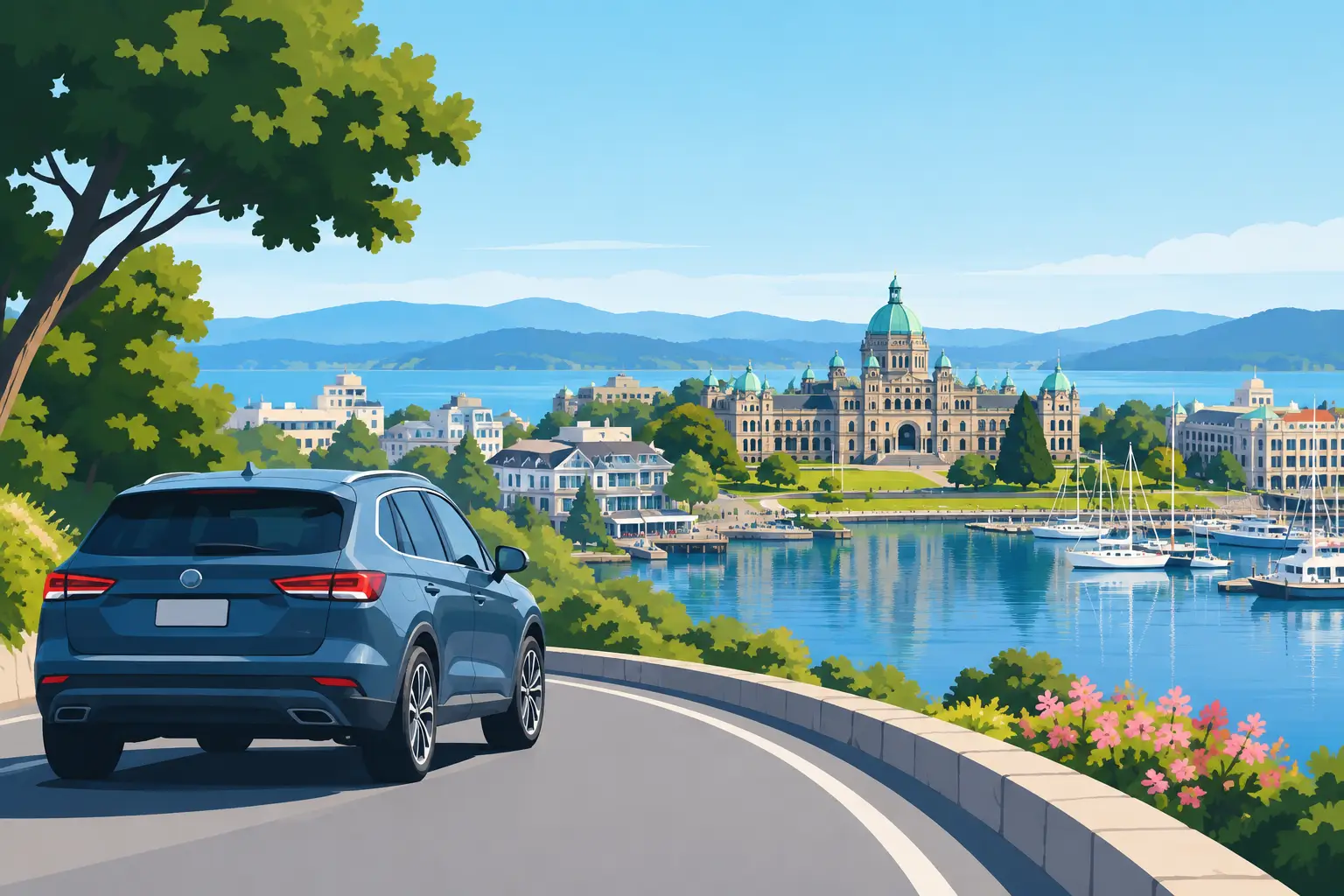 8 Best Victoria Sightseeing Routes by Private Car