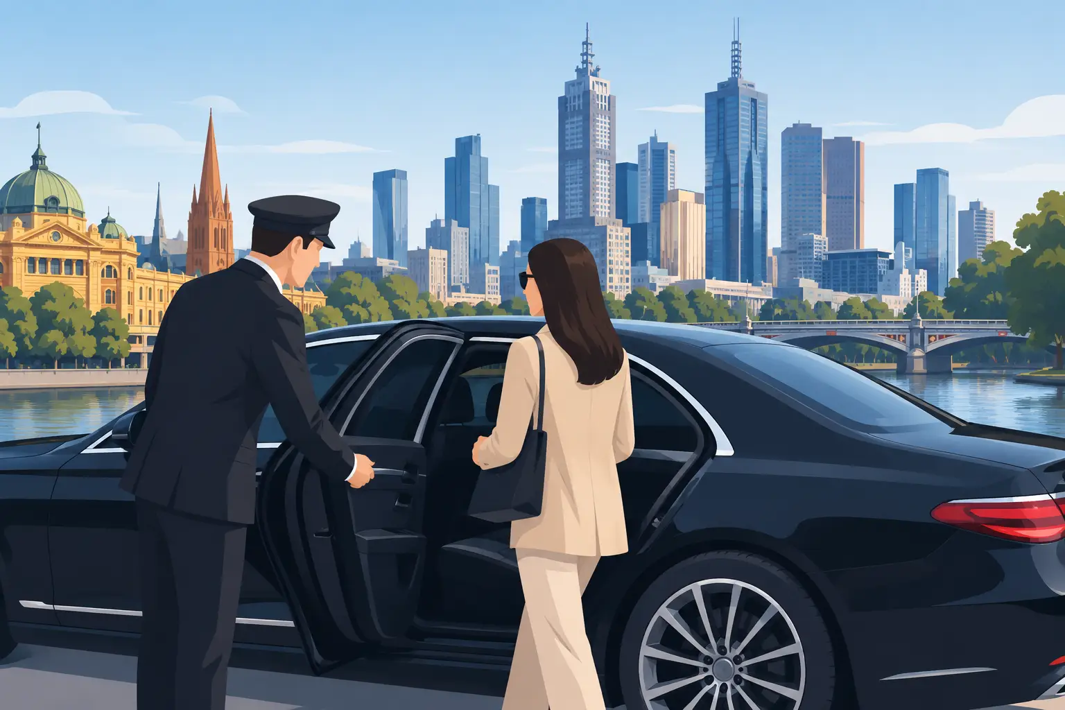 Chauffeur Rideshare Reliability for Melbourne