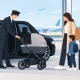 How Chauffeurs Accommodate Prams for Airport Trips
