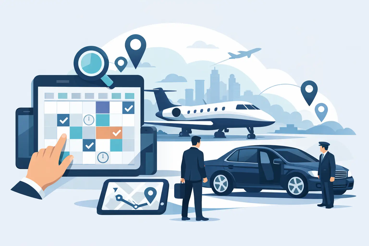 How to Schedule Executive Roadshow Transport