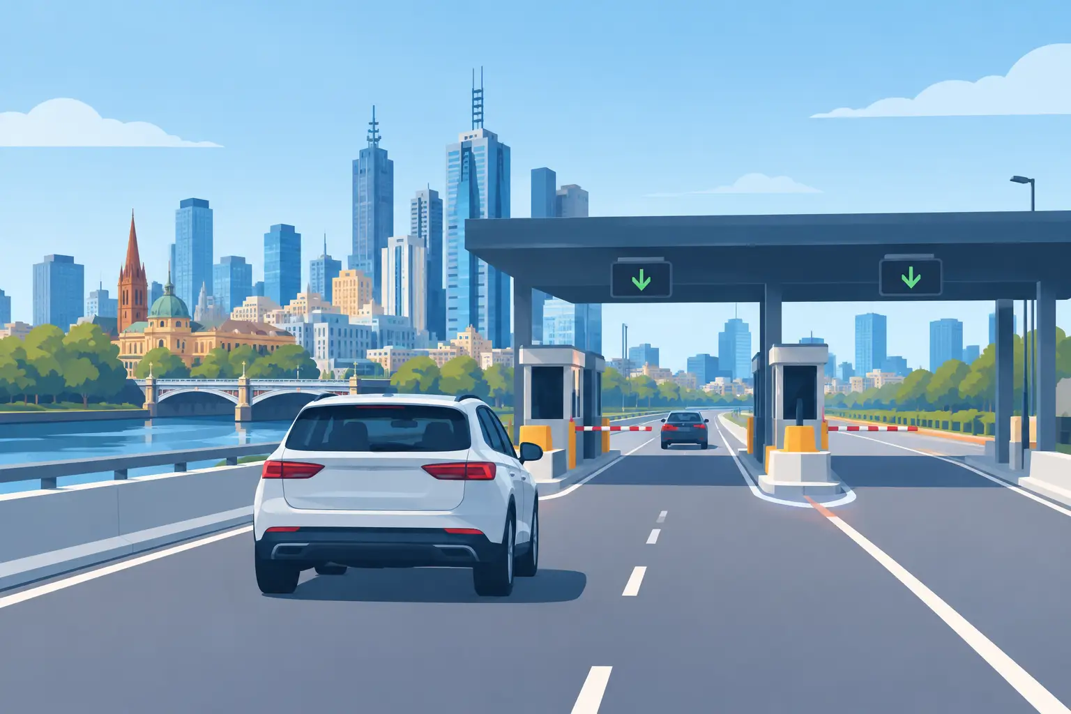 Does Private Transport Include Tolls in Melbourne?