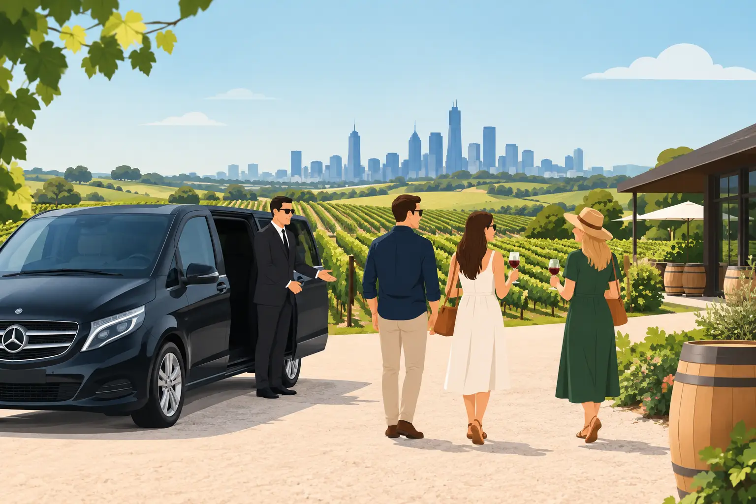 How to Arrange a Winery Driver in Melbourne