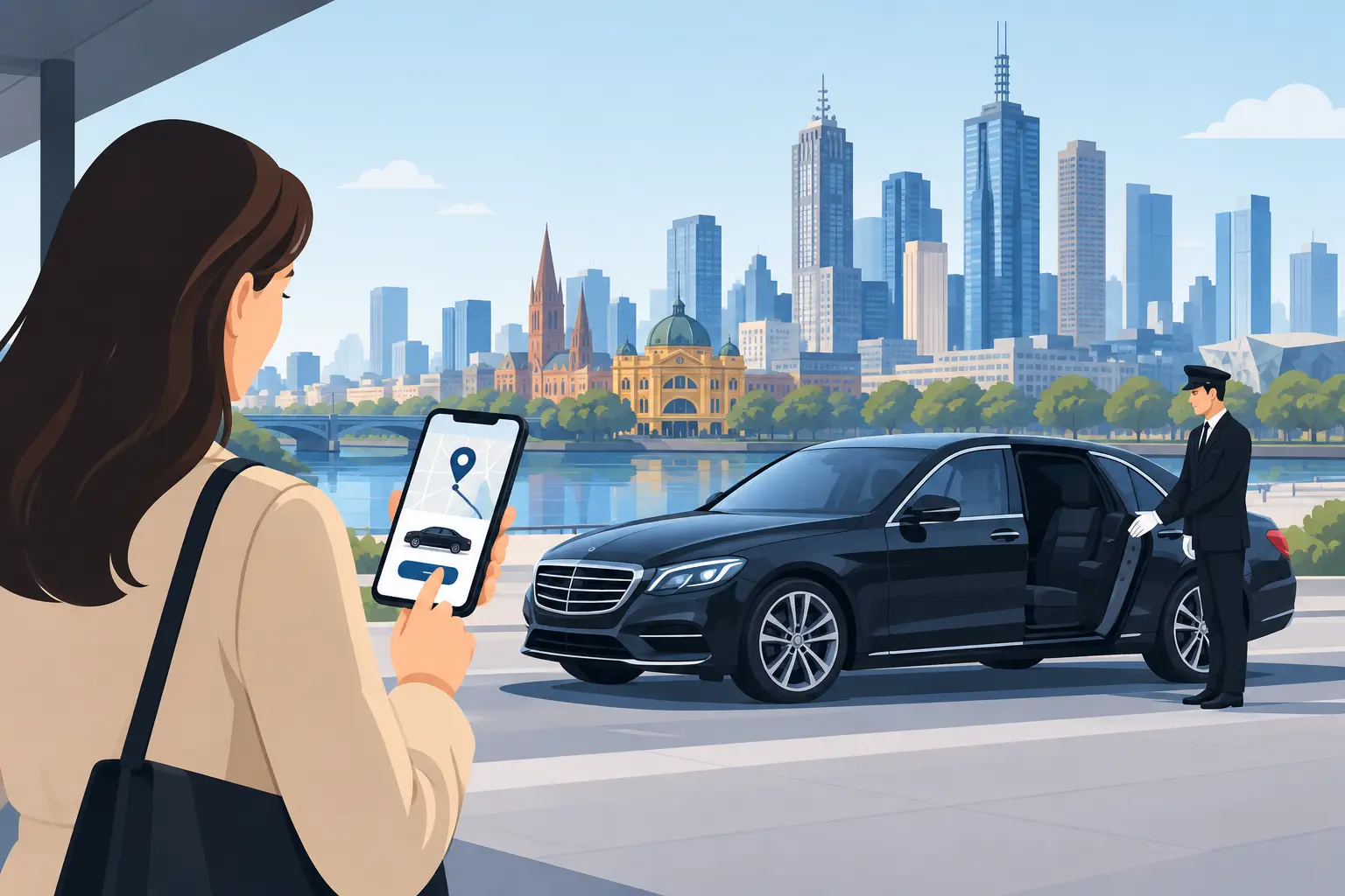 How to Book Chauffeur Online for Melbourne Travel